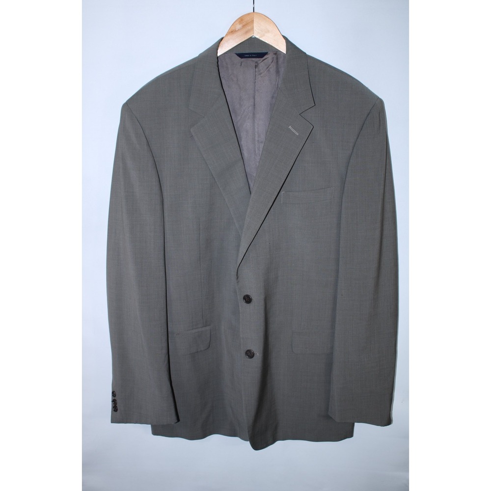 Example by Missoni Men's Size 44 Olive Green Suit Jacket